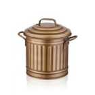 Rozi Countertop Waste Basket, 4 Litres - Gold