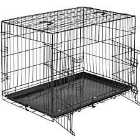 Tectake Dog Crate Collapsible - Large
