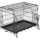 Tectake Dog Crate Collapsible - Medium