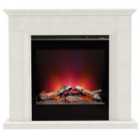 Be Modern 2kW Lorento 47" Electric Fireplace Suite - Manila Marble
