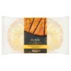 Morrisons The Best 3 Cheese & Garlic Flatbreads 275g