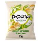 Popchips Sour Cream & Onion 23g