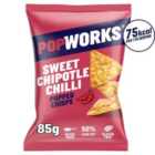 Popworks Sweet Chipotle Chilli Sharing Popped Crisps 85g