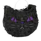 Halloween Black Cat Mini Pinata Decoration, unfilled