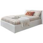 GFW End Lift Ottoman Bed 120cm Small Double White