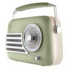 Akai Vintage Bluetooth Portable Vintage Radio - Green