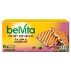 belVita Biscuit fruit crunch raisin & currant 6 x 225g