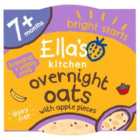 Ella's Kitchen Organic Dairy Free Banana and Poppy Seed Overnight Oats 7+ 130g