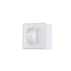 Clear Small Square Christmas Cable clip, Pack of 24