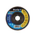 BlueSpot Tools 19694 Sanding Flap Disc 115mm 80 Grit B/S19694