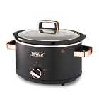 Tower T16042BLK Cavaletto 3.5L Slow Cooker - Black and Rose Gold