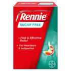 Rennie Sugar-Free Heartburn & Indigestion Chewable Tablets 72 per pack