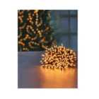 1500 LED Treebrights Vintage Gold Multi-action 37.5M Lit Length Green Cable