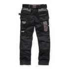 Scruffs Pro Flex Work Trousers with Holster Pockets Black Trade - 32R