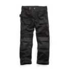 Scruffs Worker Multi Pocket Work Trousers Black Trade - 32L