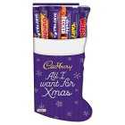 Cadbury Chocolate Christmas Stocking Selection Box, 179g