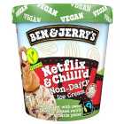 Ben & Jerry's Non-Dairy Netflix & Chilll'd Peanut Butter Vegan Ice Cream 465ml