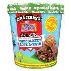 Ben & Jerry's Non-Dairy Tony's Chocolonely Chocolatey Love A-Fair Ice Cream 465ml