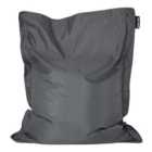 Veeva Bazaar Bag Slate Grey Giant Indoor Outdoor Bean Bag Lounger
