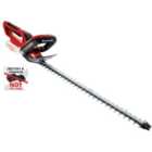 Einhell Power X-Change Cordless Hedge Trimmer - 22inch (55cm) - Laser Cut Steel With Wall Mount - Body Only - GE-CH 1855/1 Li Solo