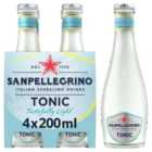 San Pellegrino Light Tonic Water Glass 4 x 200ml