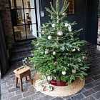 Ivyline Seagrass Christmas Tree Mat 90cm