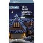 Premier Decorations 720 LED Snowing Icicles Lights with Timer