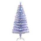 Bon Noel 5ft Snowy Pre-Lit Artificial Christmas Tree with 20 LED Lights