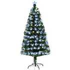 Bon Noel 6ft Green Pre-Lit Artificial Christmas Tree with 230 White LEDs & Star Topper