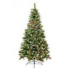 Premier Decorations 1.8m Prelit Sugar Pine Christmas Tree