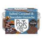 Pots & Co Salted Caramel & Chocolate Ganache, 82g