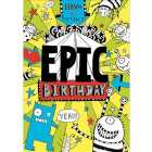 Aliens Totally Epic Birthday Card
