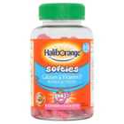 Haliborange Kid's Softies Calcium & Vitamin D Strawberry Gummies 3-12yrs 60 per pack