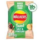Walkers Baked Salt & Vinegar Snacks Crisps 37.5g