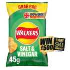 Walkers Salt & Vinegar Crisps 45g