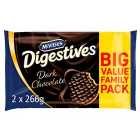 Mcvitie's Digestives Dark Chocolate Twin Pack 2 x 266g