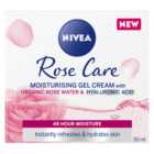 Nivea Rose Care Moisturising Gel Cream