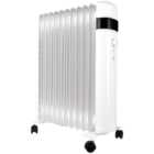 TCP Smart Free-Standing Oil Filled Radiator 2500W