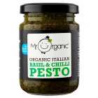 Mr Organic Vegan Basil & Chilli Pesto 130g