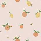 Holden Decor Tutti Fruity Soft Coral/Orange Wallpaper