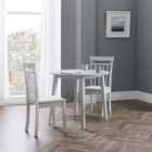 Coast 4 Seater Round Drop Leaf Dining Table