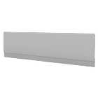 Duarti By Calypso 1700mm Bath Front Panel with Plinth - White Varnish