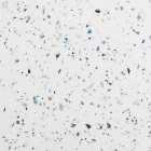 Duarti By Calypso Glitter White Postformed Slimline Worktop - 2000 x 230 x 22mm
