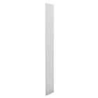 Duarti By Calypso White Varnish Universal High Rise End / Infill Panel - 305 x 2035 x 18mm