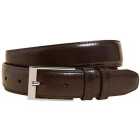 M&S Mens Collection Leather Smart Belt 38-40, Brown