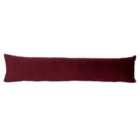 Evans Lichfield Opulence Draught Excluder Polyester Burgundy