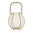 Interiors By PH Egg Basket - Gold Finish