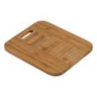 Interiors By PH Bamboo Rounded Chopping Board With Handle