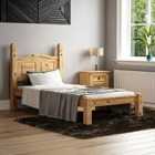 Corona Pine Single Bed Low Foot End