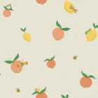 Holden Decor Tutti Fruity Cream Orange Wallpaper